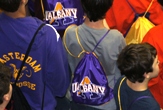 Amsterdam students visit UAlbany