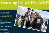 Finland trip flyer