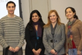 Silvina Gvirtz (third from left) and EAPS students