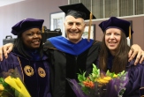 Dr. Frank Vellutino and graduates