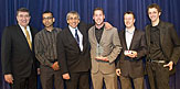 First place winners from the UAlbany School of Business in the New york State Business Plan Competion 