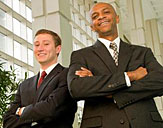 Ian Ellis-Jones and Tyrone Reid