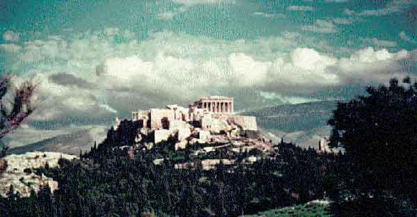 [Color photo image of Athens 
Akropolis]
