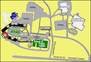 Map of East Campus
