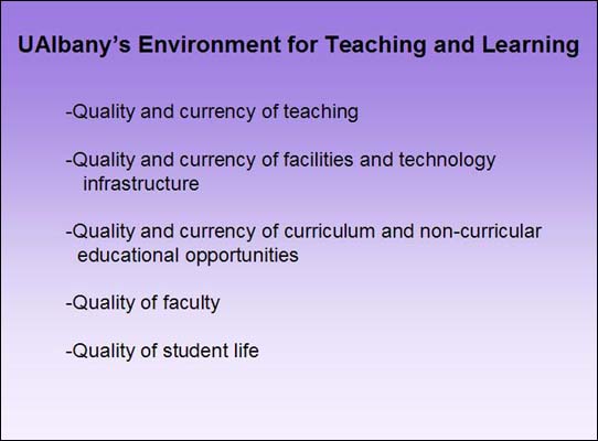 UAlbany's Environment for Teaching and Learning