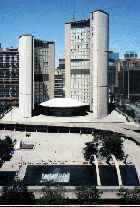 Image of Toronto City Hall, found on the Internet, from Jane Griffith's Web site.