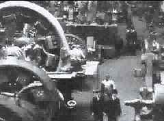 A single frame from G.W. Bitzer's 1904 motion picture film of the Westinghouse Air Brakes and Electric Motor Company plant.