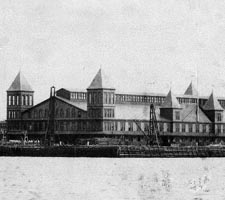 Ellis Island, 1892.
