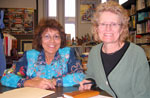 Edna with Dr. Christine Bose