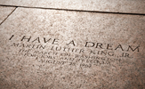 Martin Luther King inscription at Lincoln Memorial