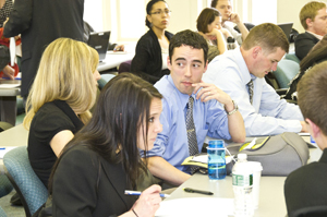 RNA and business school students consult as teams in UAlbany's Student Venture Fund competition