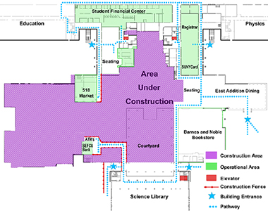 Campus Center Map