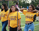 Freshmen at Opening Convocation 2017.
