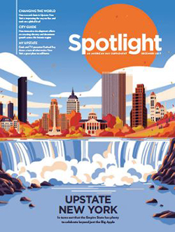 'American Way' Upstate New York Spotlight Cover.