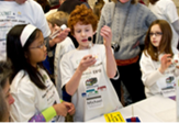 CCI hosts its third Junior FIRST Lego League Expo, where faculty, staff, students, and community participate with teams of 6 to 9-year-old boys and girls to develop Lego-based projects a bio-med theme.