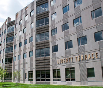 UAlbany's new residence hall Liberty Terrace