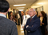 Rep. Paul Tonko meets with students, faculty and staff in DAES.
