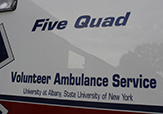 Five Quad ambulance service. photo by Naomi McPeters