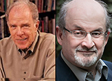 Authors William J. Kennedy and Salmon Rushdie
