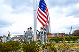 UAlbany ROTC raises flag on Veterans Day