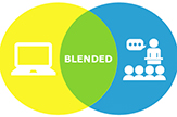 image to represent blended learning