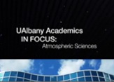 UAlbany atmospheric sciences in focus
