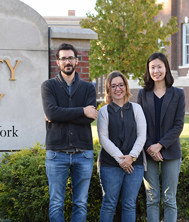 UAlbany researchers Charalampos Chelmis, Daphney-Stravoula Zois and Wonhyung Lee