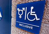Gender inclusive bathroom