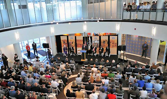 College of Nanoscale Science and Engineering press conference announcing the move of International SEMATECH to Albany