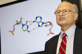 Paul Agris, director of UAlbany's RNA Institute