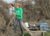 UAlbany students assist cleanup efforts in Schoharie, NY