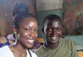 UAlbany junior Kalima Johnson in Senegal