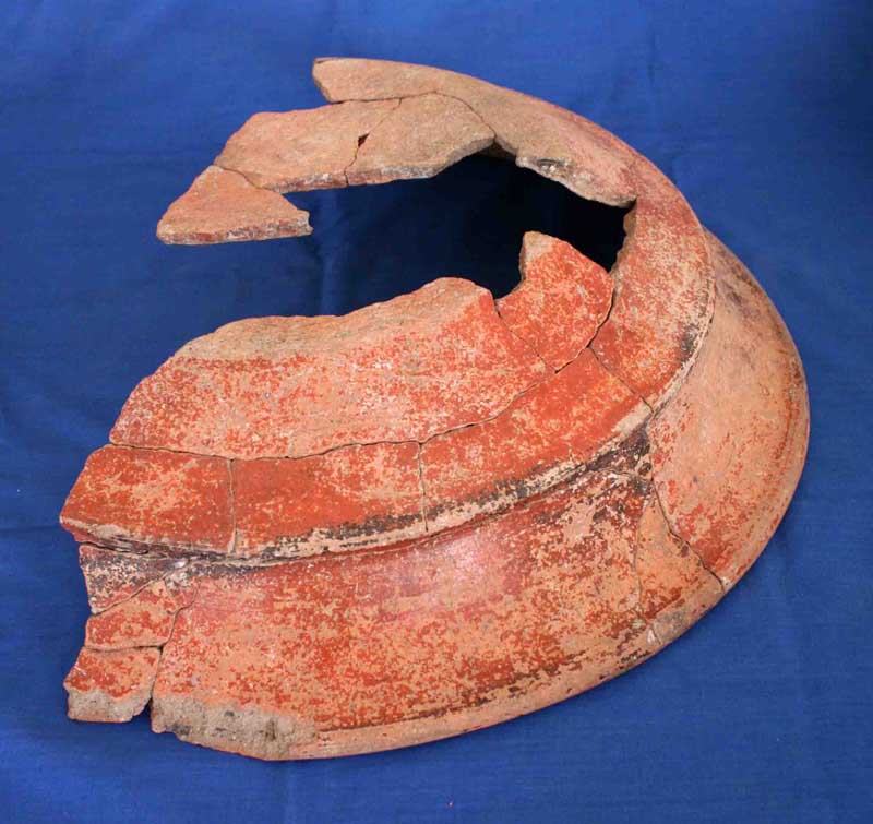 A second Ceramic Vessel in Late Formative feature at Suboperation 13c Lot 19.