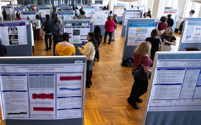 Biology Graduate and Undergraduate Students present research at Second Annual Showcase Day