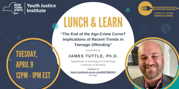 Lunch & Learn Advertisement Flyer for James Tuttle