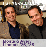 Monte and Avery Lipman UAlbany Alumni