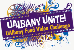 UAlbany Unite UAlbany Fund Video Challenge logo