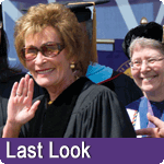 Judge Judy at the Sprin 2012 Commencement