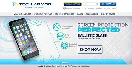 Tech Armor Homepage