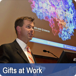 Gifts at Work - RNA Institute Receives First Corporate Gift