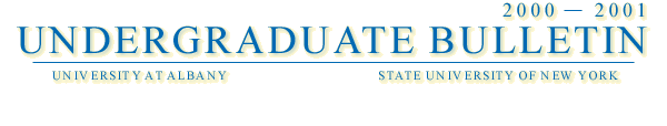Undergraduate Bulletin, 2000-2001