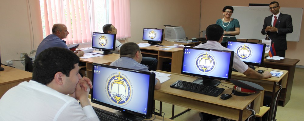 Training Courses in Yerevan with the Armenia Police - June 2014