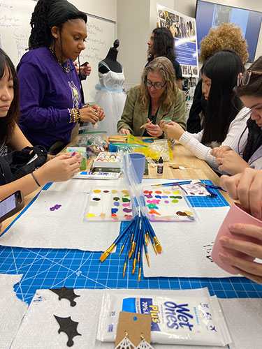 Moulton hosted STEP students from across the Capital Region during her makerspace internship.