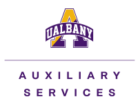 University at Albany Auxiliary Services logo
