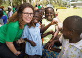 UAlbany Peace Corps volunteer in Kenya 
