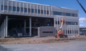 Construction Photo of the New Business Building