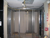 Mohawk Tower Rehabilitation - Wall framing and board installed on the 20th flr. to build the electrical/telecom closet.