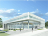 Rendering from the northeast of the New Business Building