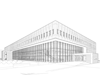 Line rendering from the northeast of the New Business Building