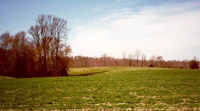 Site of 44th NY's camp near Falmpouth, VA during the winter and spring of 1862-1863